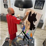 Artiste peintre professionnel donne cours et techniques pop art et street art